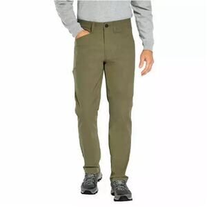 Orvis Tech Pants Men’s 36x32 Fit 39x32.5 Olive Green Hiking Light Nylon Stretch